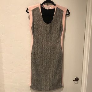 Diane von Furstenberg wool front dress